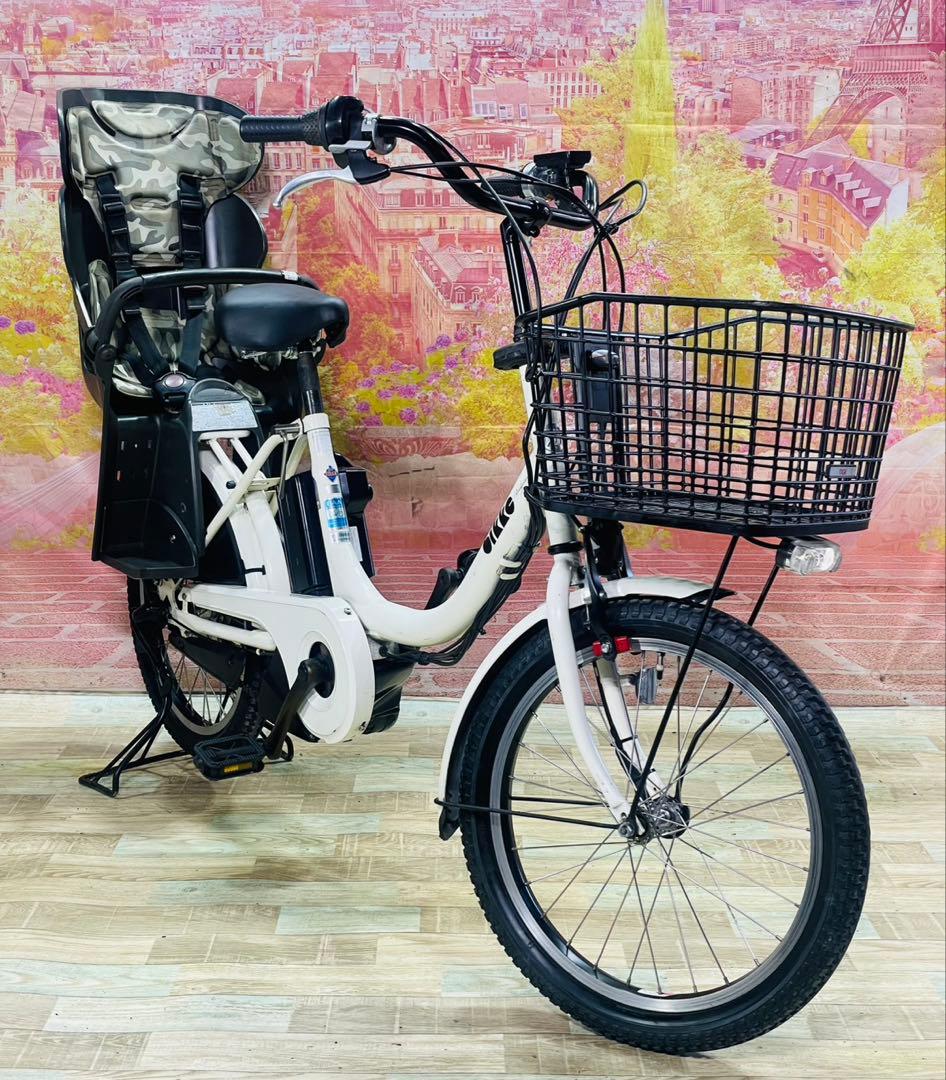 ZK3313 電動自転車 ブリヂストン ビッケ 子供乗せ 20インチ 送料無料