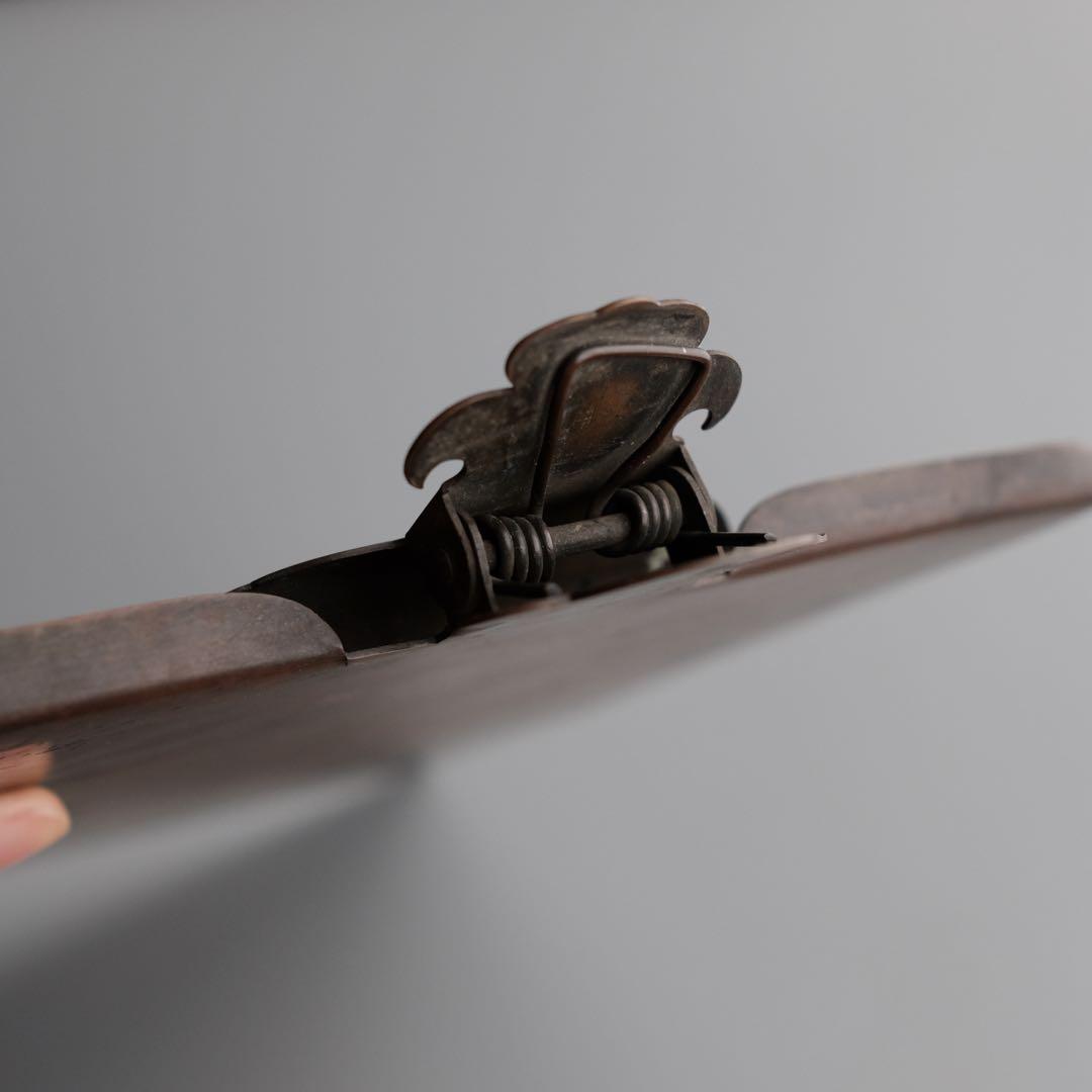 1920年前後のフランス製真鍮製ドキュメントクリップボード