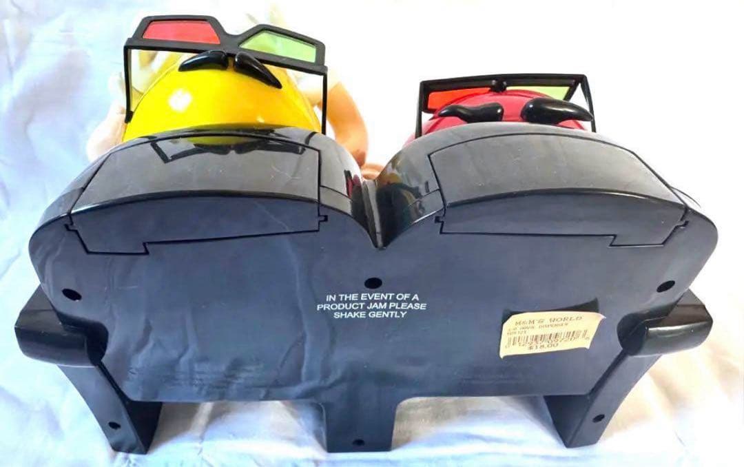 M&M's チョコレートディスペンサー 3Dムービー カウチ 黒限定レアカラー