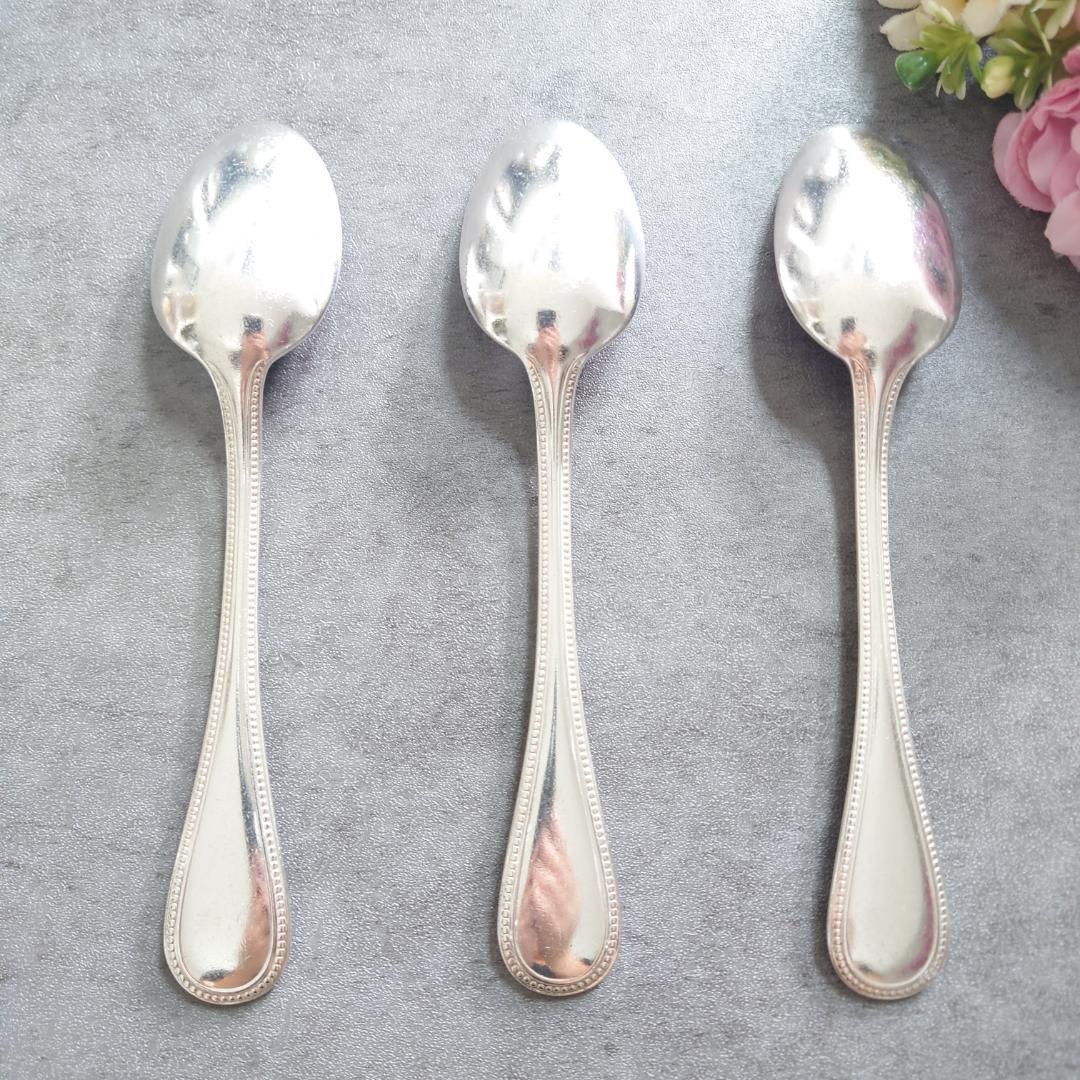 希少 クリストフル パール デザートスプーン 3点