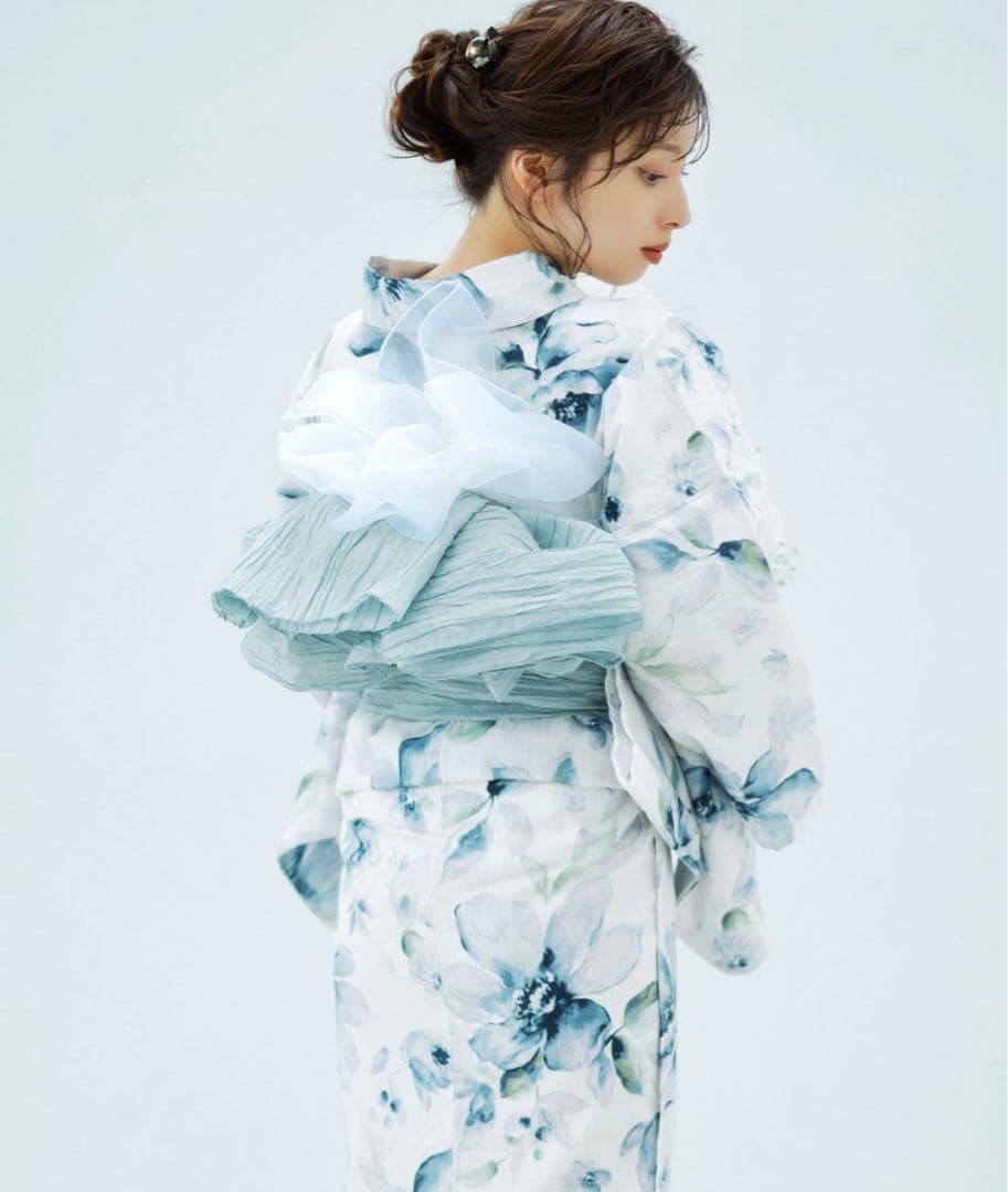 Dita 1人で着られる浴衣4点セット 和歌山染工日本染め