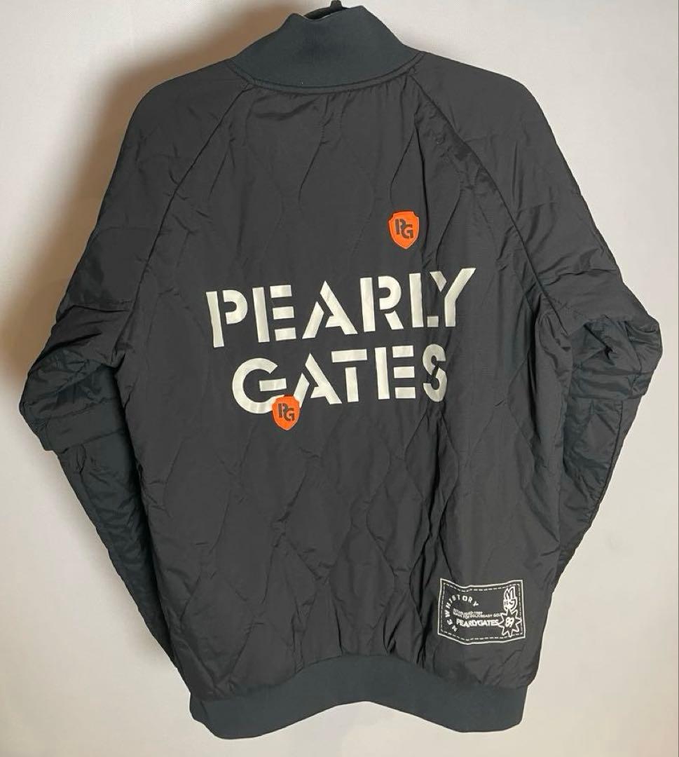 PEARLY GATES ストレッチリップストップ リバーシブル中綿ブルゾン