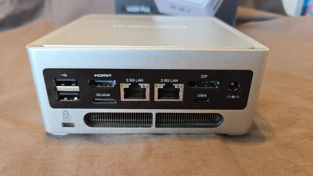 試用のみ「Minisforum NAB9 Plus」i9+32GB+1TB