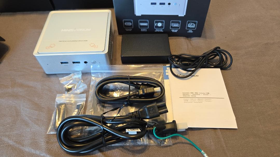 試用のみ「Minisforum NAB9 Plus」i9+32GB+1TB