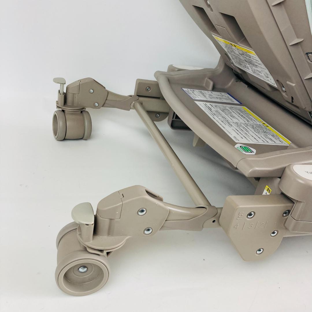 美品 アップリカ ユラリズム オート プレミアム AC 電動ハイローチェア