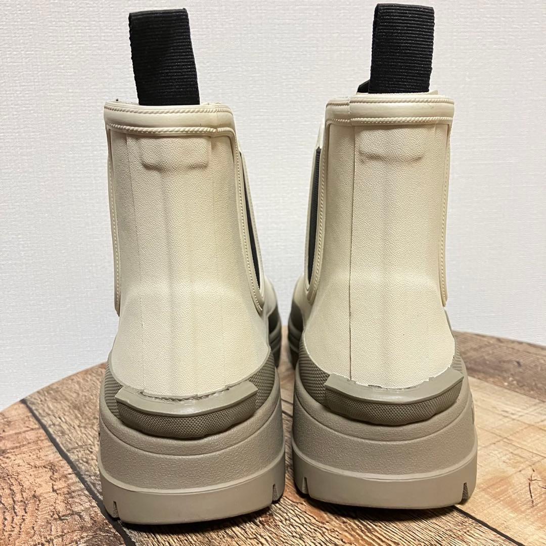 Barbour Nimbus チェルシー サイドゴア レインブーツ ベージュ