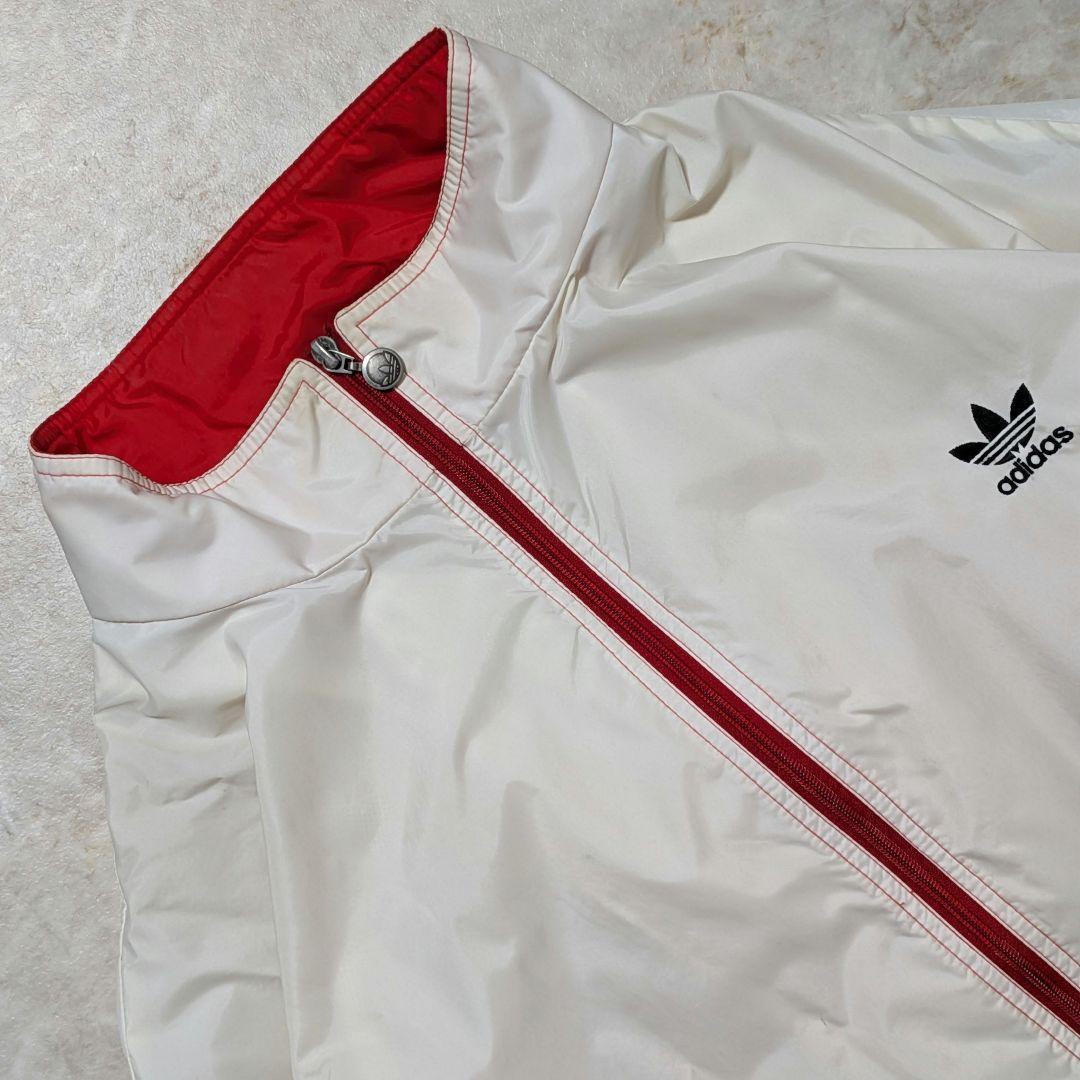 激レア⭐アディダス 90sヴィンテージナイロンジャケット 赤白黒2XL 常田大希