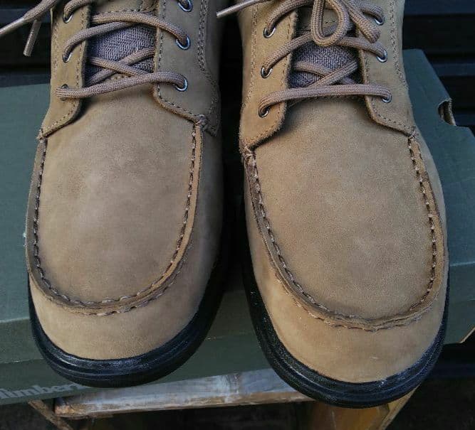 Timberlandティンバーランドゴアテックスモックトゥヌバックレザー9W