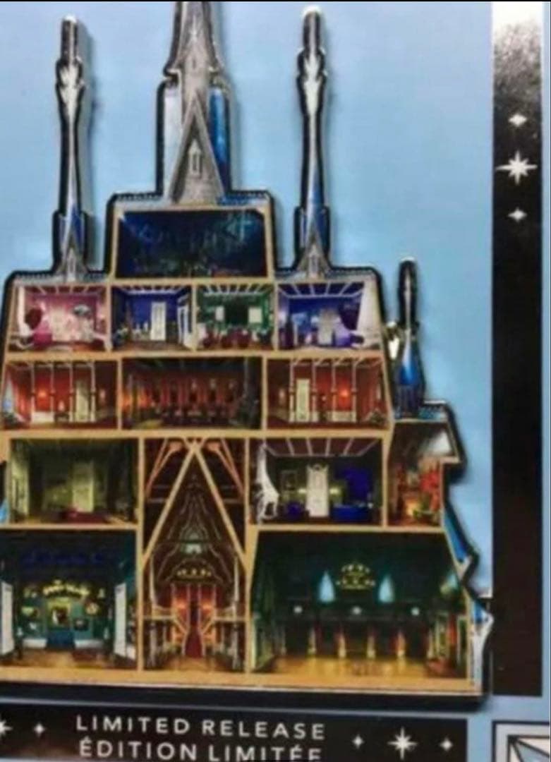 ディズニー　アナと雪の女王　アレンデール城　 限定版