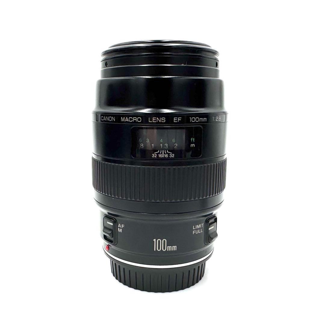 ❁完動/美品❁Canon キャノン EF 100mm F2.8 マクロレンズ