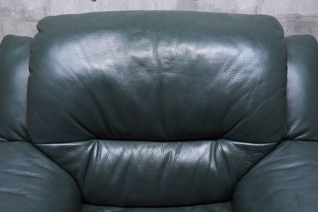 ECK99 IDC大塚家具 オースチン 1人掛けソファ レザー/総本革張り