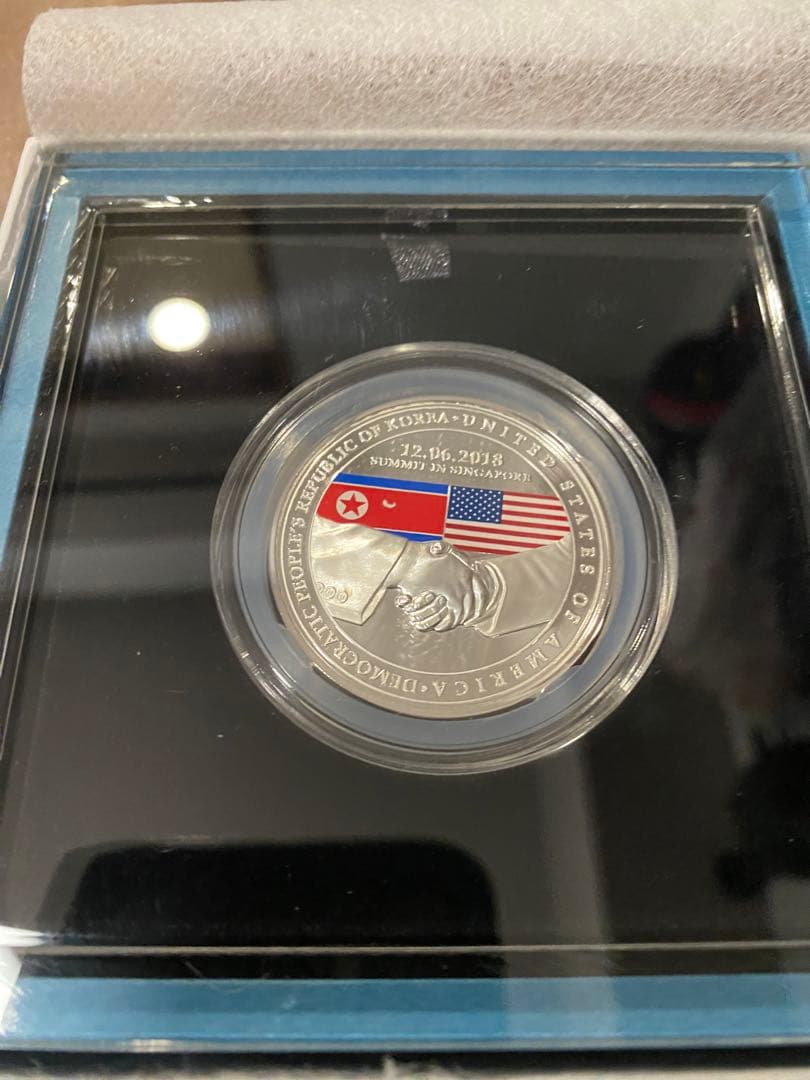 トランプ大統領再選記念　The Singapore Mint 50周年
