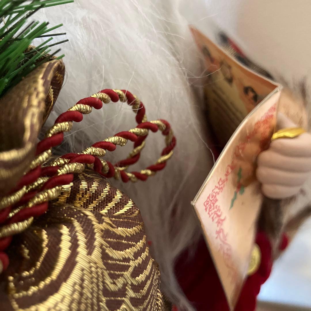 ハルモニア　サンタクロース 人形　クリスマス　デコレーション　ドール　インテリア