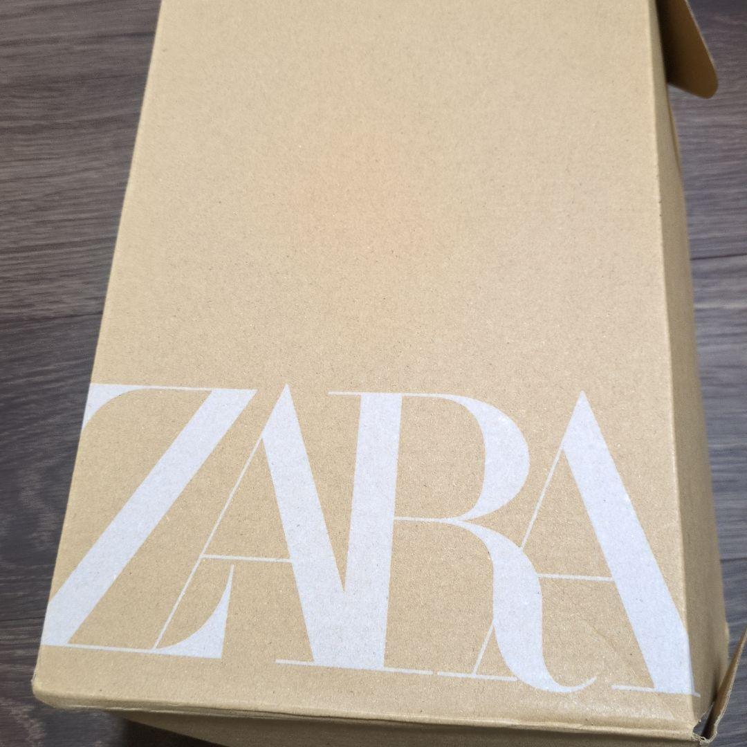 zara リアルレザー ダークブラウン ローファー 25.5cm 本革 茶色 靴
