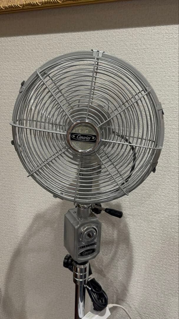 インターフォルム CN-1702 フロアファン　canaries 扇風機