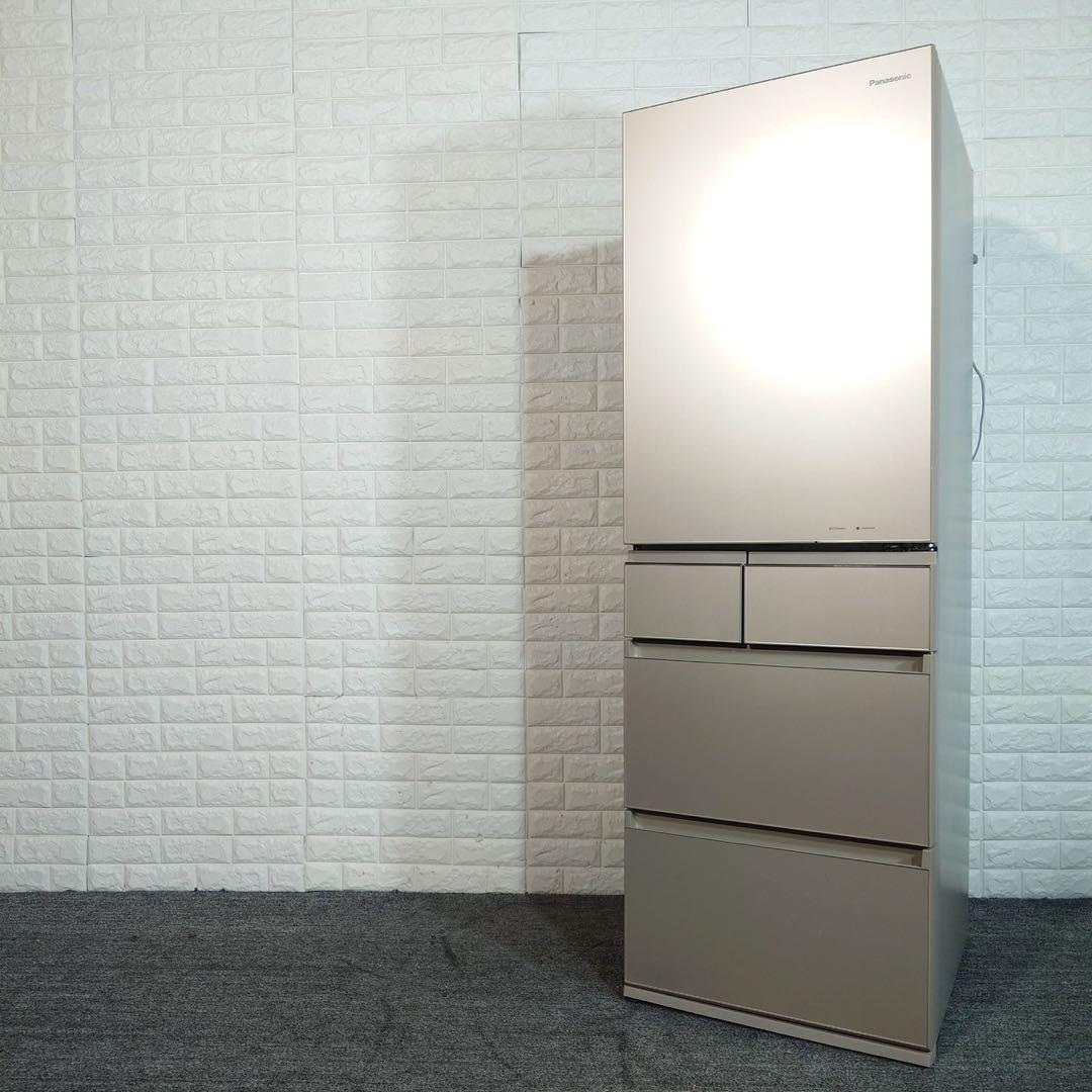 Panasonic 冷蔵庫 NR-E455PX-N 450L 美品 J018