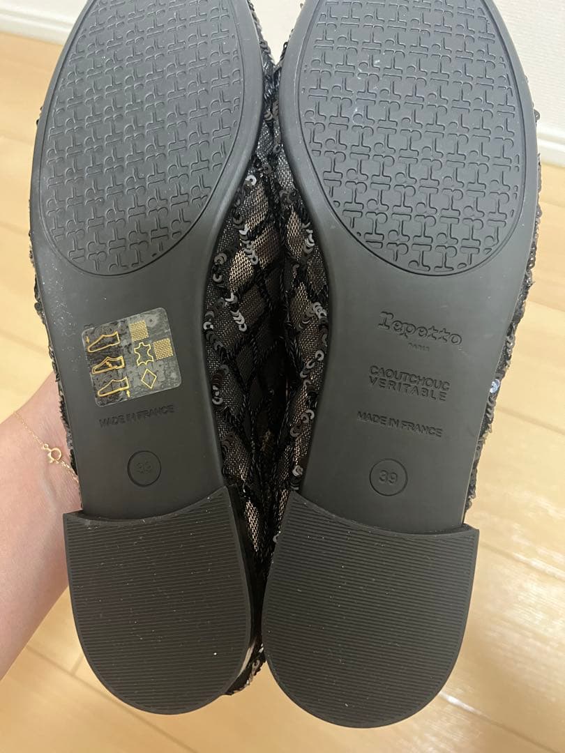 repetto　Lilouh Ballerinas ブラック　39