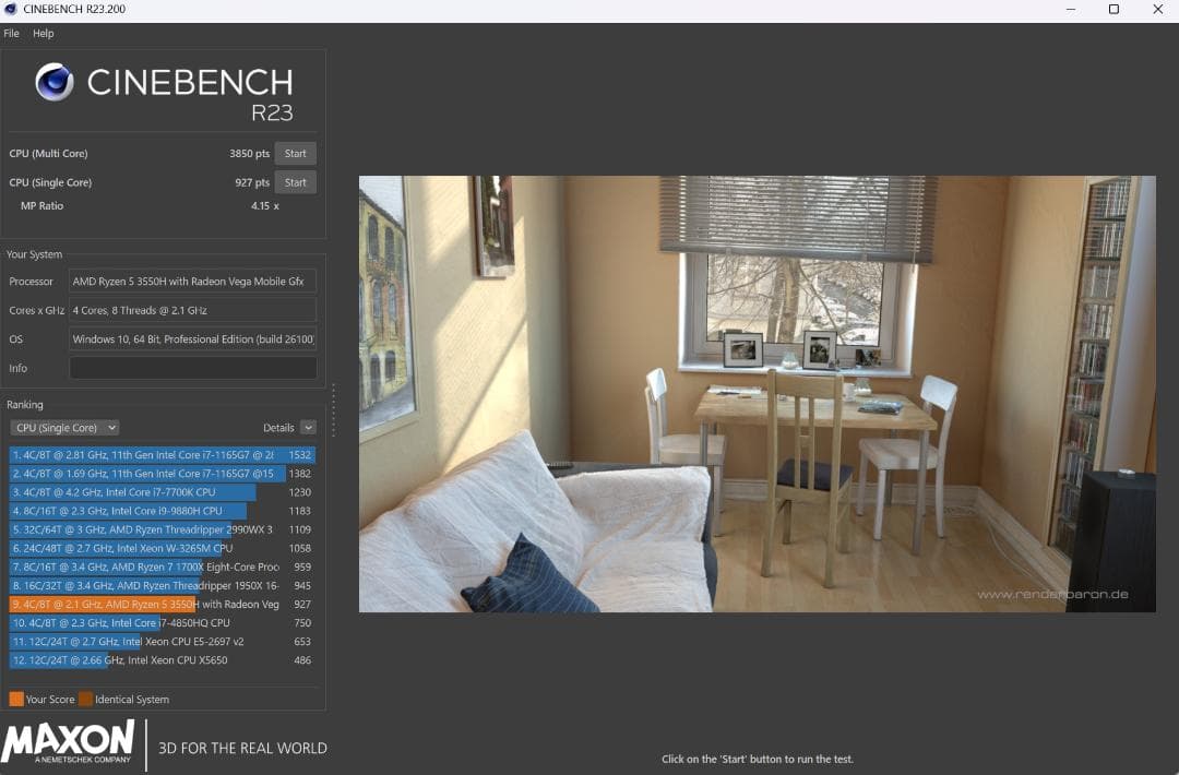 【ミニゲーミングPC】ミニPC AN2 (Ryzen5-3550H/256GB)