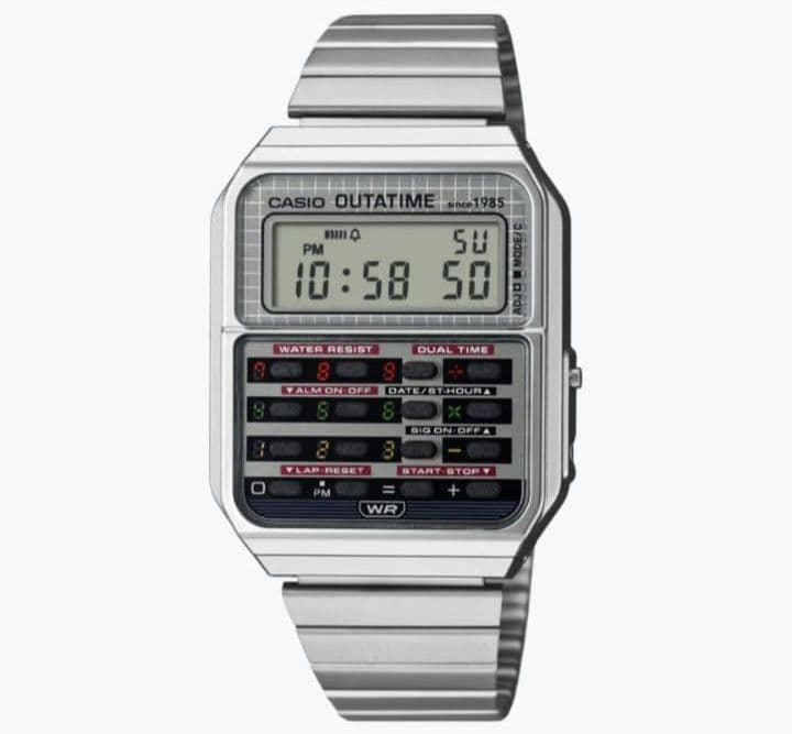 新品 CASIO CA-500WEBF-1AJR バックトゥザフューチャー