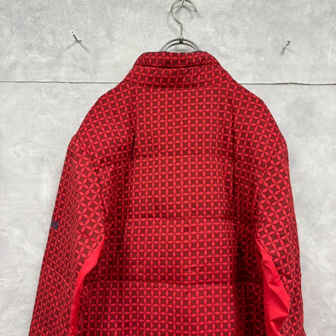 adidas GOLF 中綿 総柄 ダウンジャケット 防寒 N2328