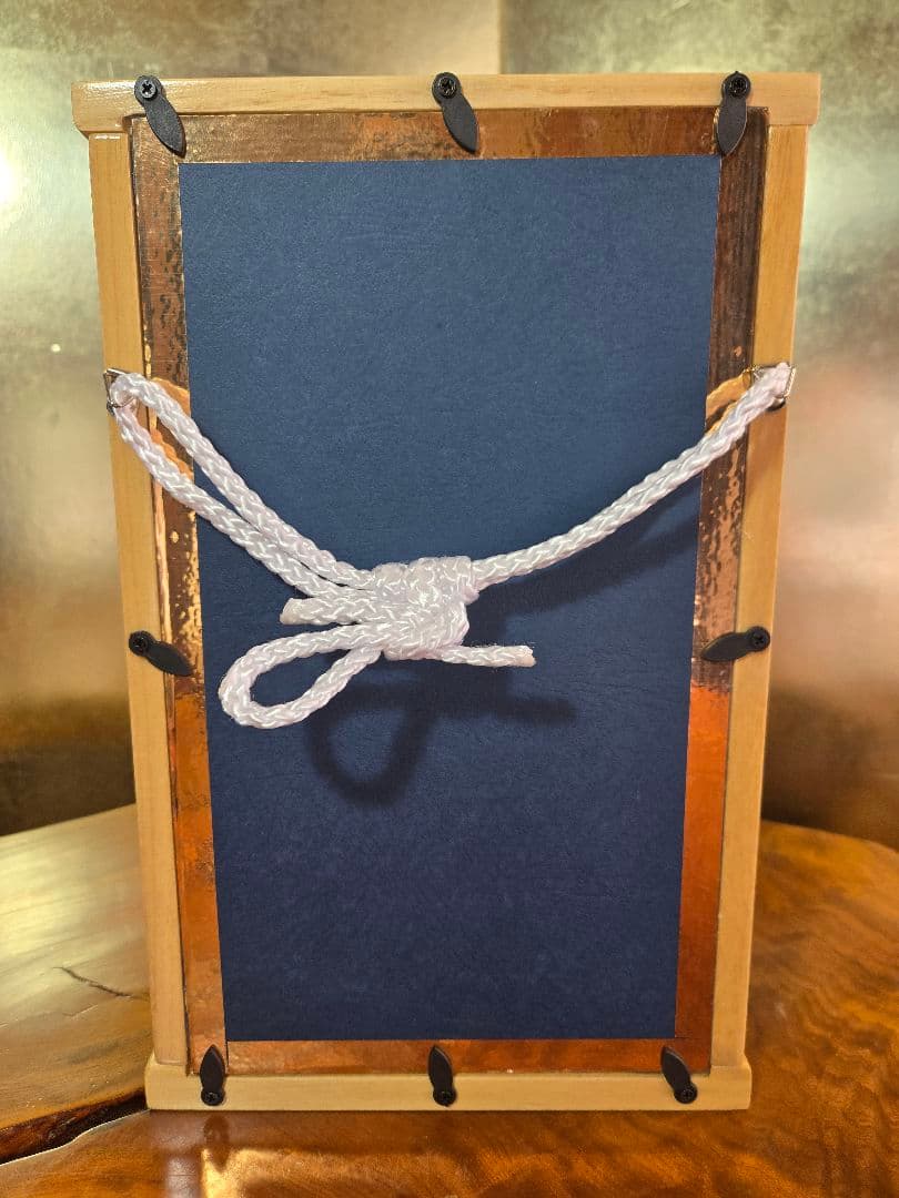 【一点限り】正月飾り　羽子板　ケース飾り　壁掛け　H54