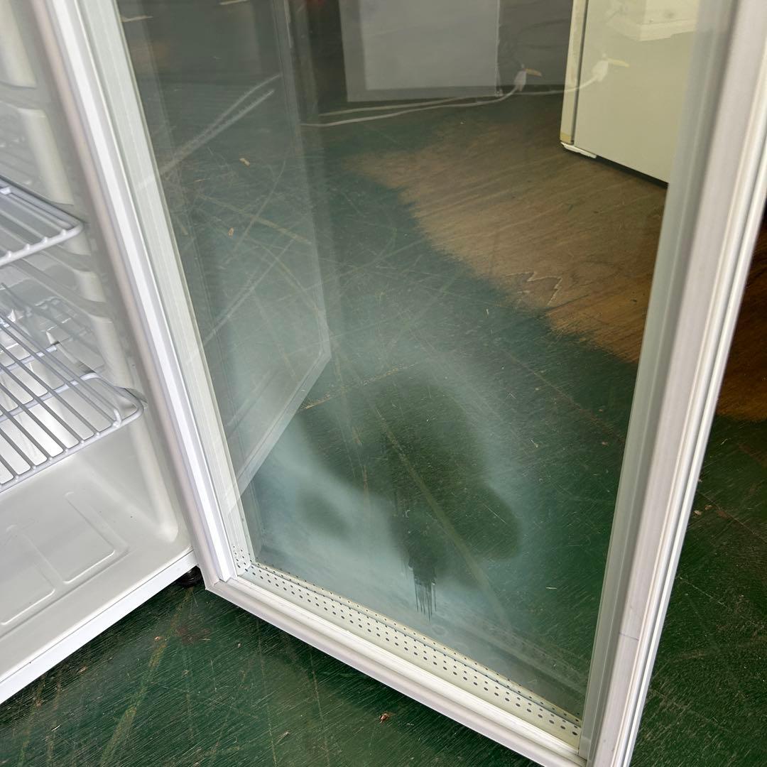 132業務用 冷蔵ショーケース オフィスコンビニ XW-105 左右開き 小型