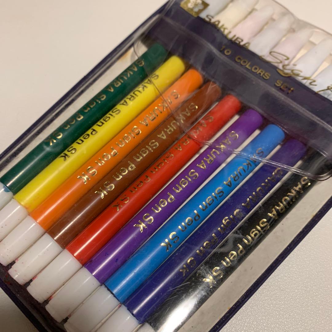 サクラサインペンSK ペン回し