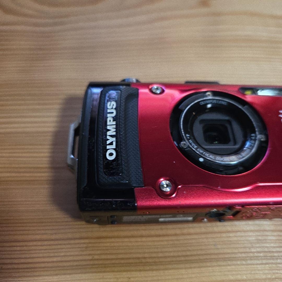 OLYMPUS STYLUS TG-2 レッド カメラ　ウォータープルーフ