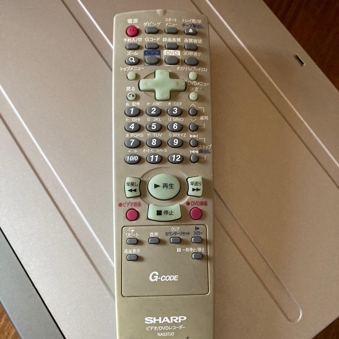 SHARP DVD-RW録画機 DV-RW60