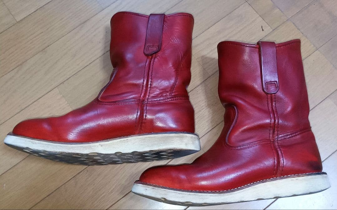 レッドウィング ペコス 866　緑犬タグ 　7E 94年製