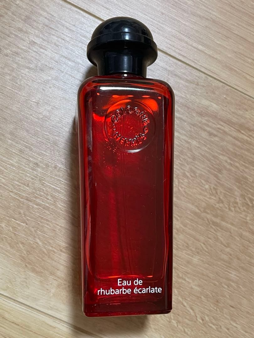 未使用　エルメス コロン オードゥ ルバーブ エカルラット100ml