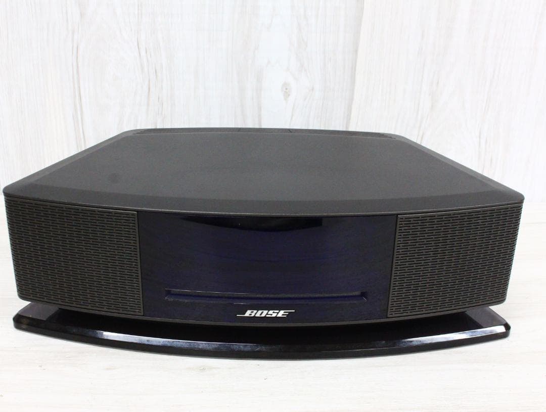 ▲BOSE WAVE ミニコンポ ブラック リモコン付き 417788-WMS