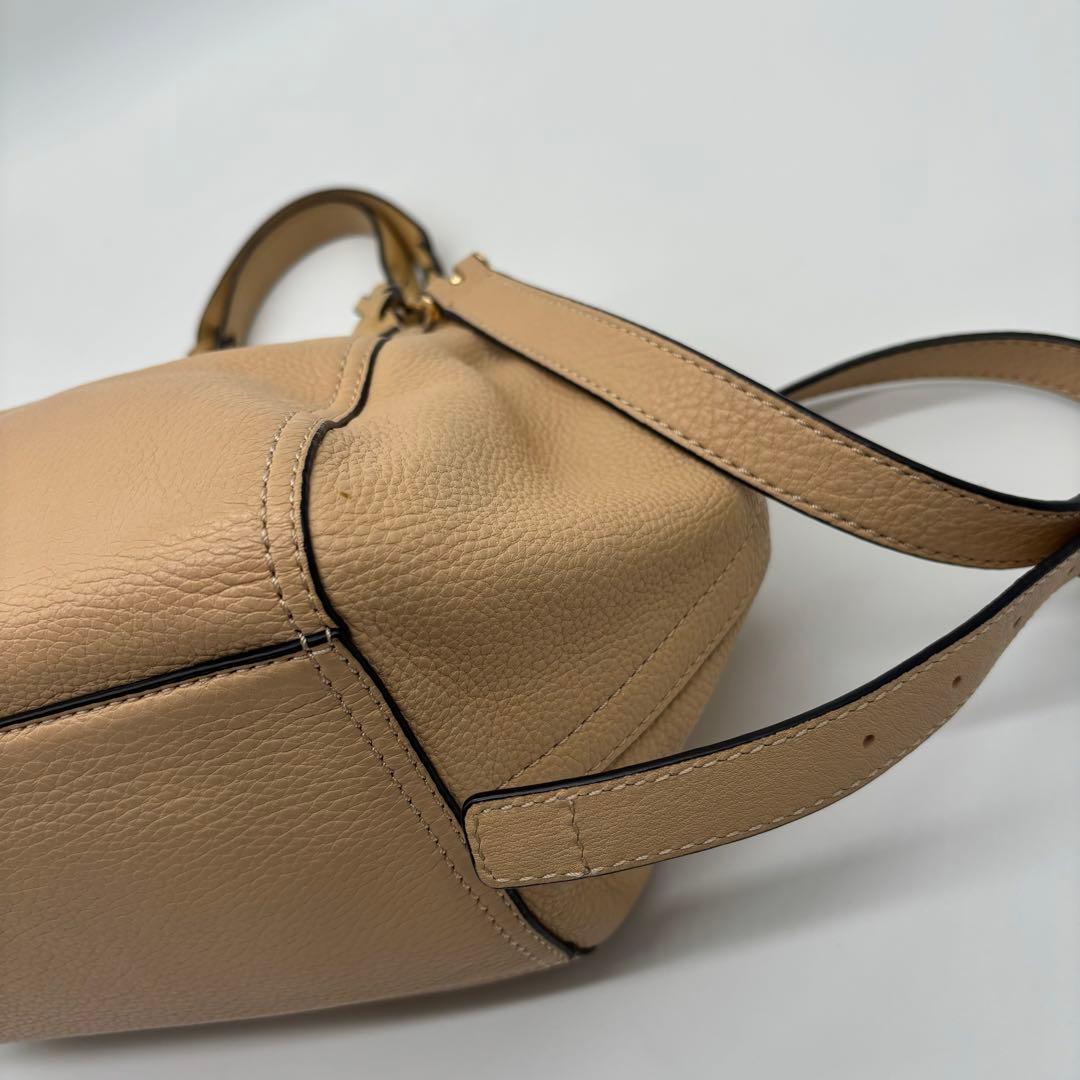 美品✨TORY BURCH トリーバーチ 2WAY ショルダーバッグ ベージュ