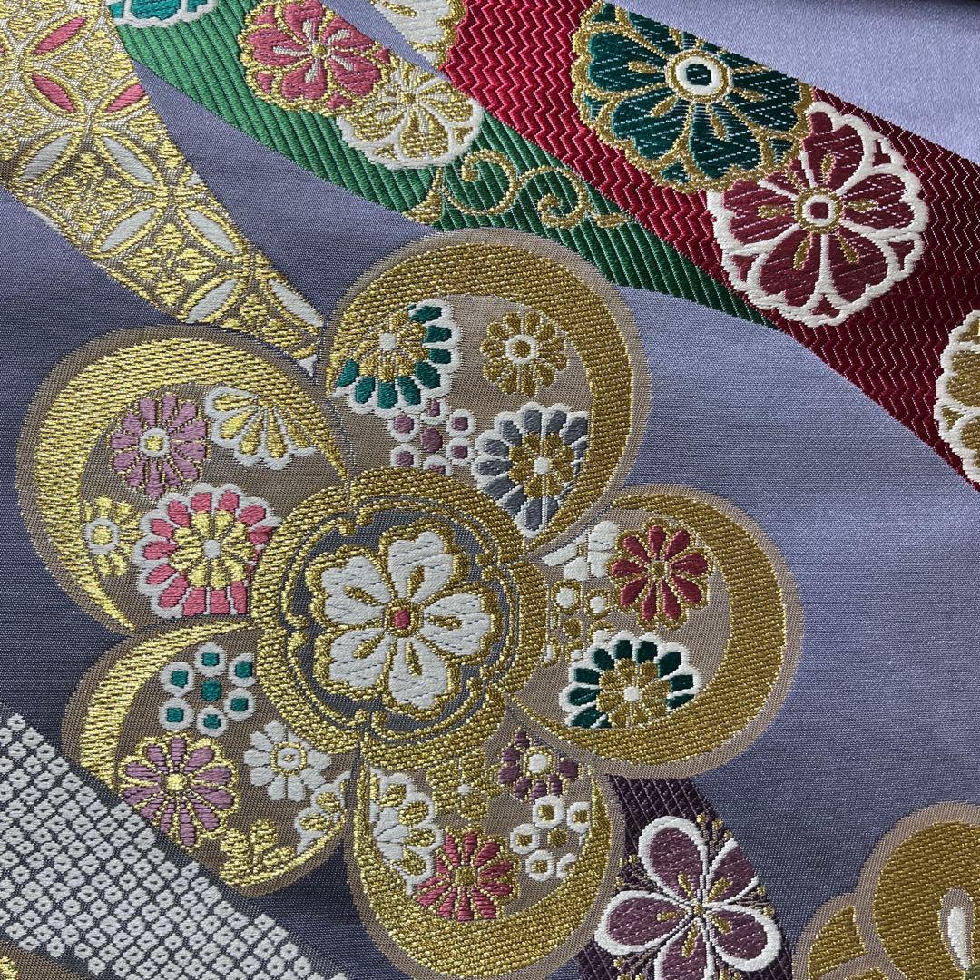 ☆年末特別お値引き☆☆振袖　帯　セット売り　成人式　正絹　からし色