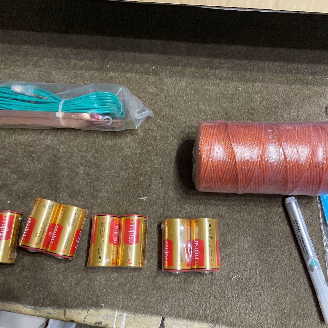 未使用 アポロ Z-1500 ONE 電気柵 セット 害獣 動物避け 熊よけ