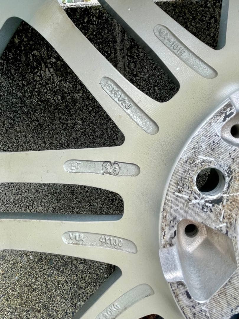 4本 215/55R16 ブリザック 16×6.5J+48 / 5H-114.3