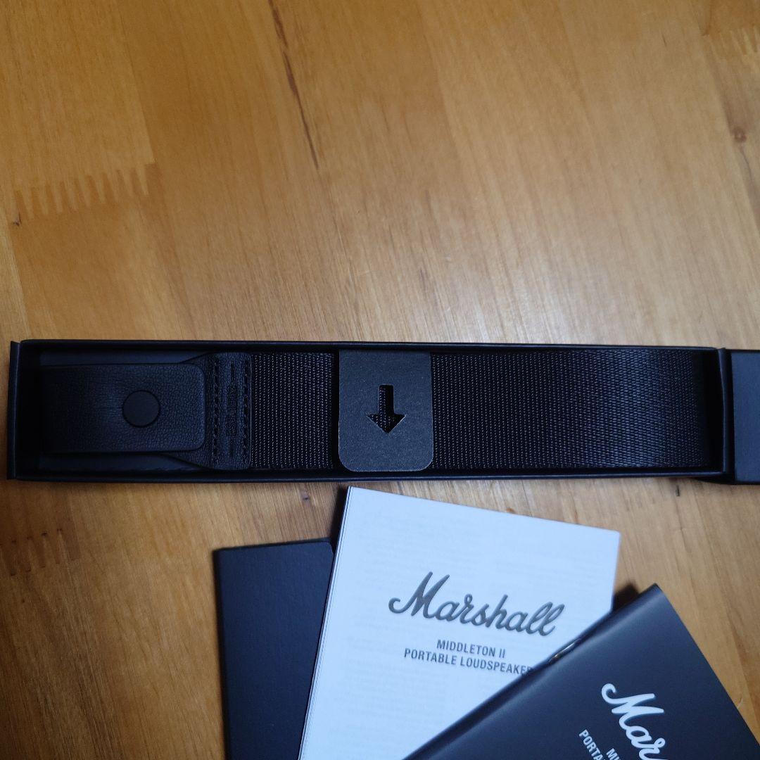 極美品 Marshall Middleton Ⅱ ブラック 2025年12月購入