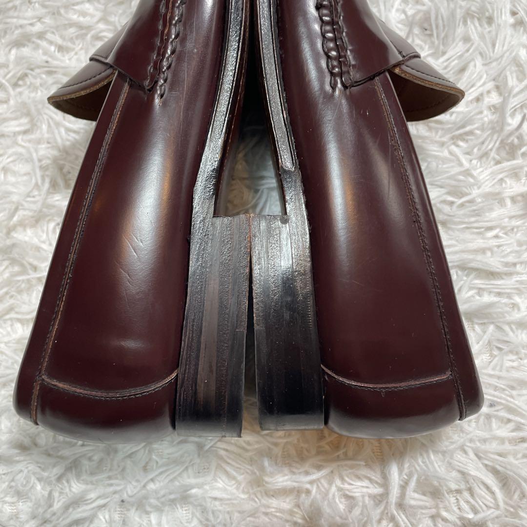 リーガル　ローファー　バーガンディ　ブラウン　レザー　15fr 28cm