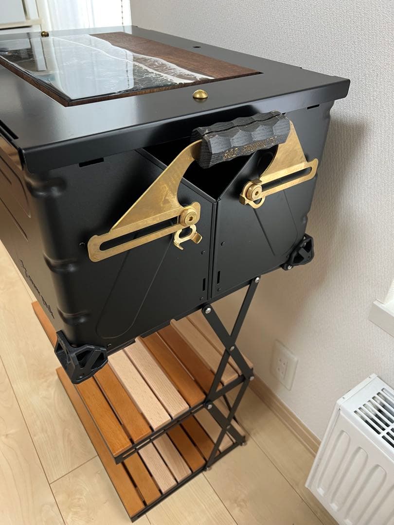 Aセット　スノーピーク シェルフコンテナ50 雪峰祭 2023春限定　ブラック