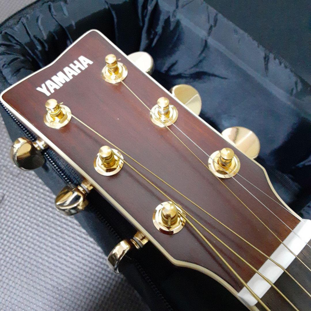 ヤマハLL6 ARE アコースティックギター トップ 単板　純正ケース付き