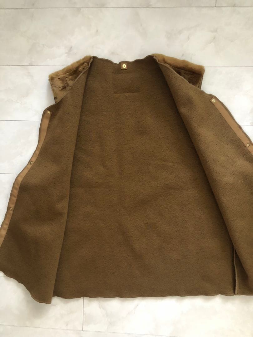 オ*ン様 Barbour バブアー ベスト ブラウン ヴィンテージ ユーロベスト