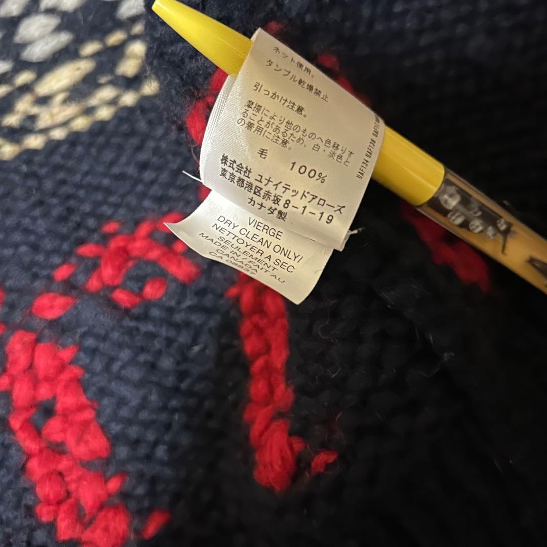 良品 カナダ製 KANATA 50's Vintage 復刻 カウチン ベスト