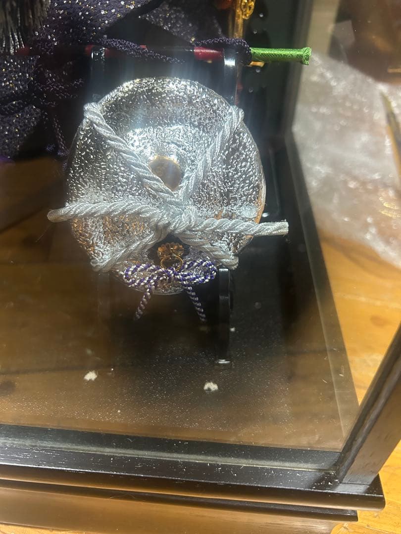 五月人形　兜飾り　端午の節句 オルゴール付