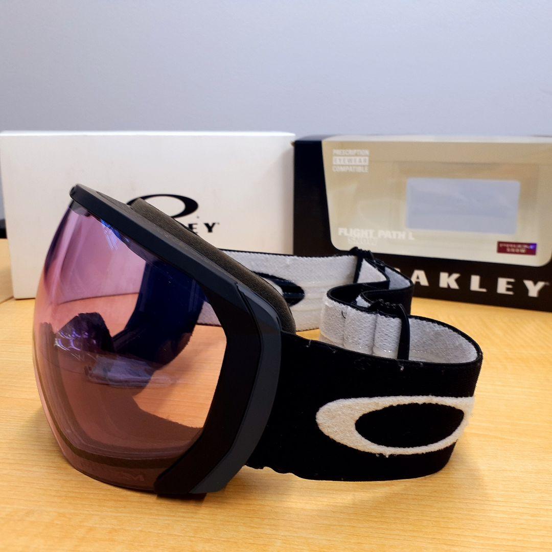 オークリー ゴーグル フライトパス 眼鏡対応 スキー スノボ 中古