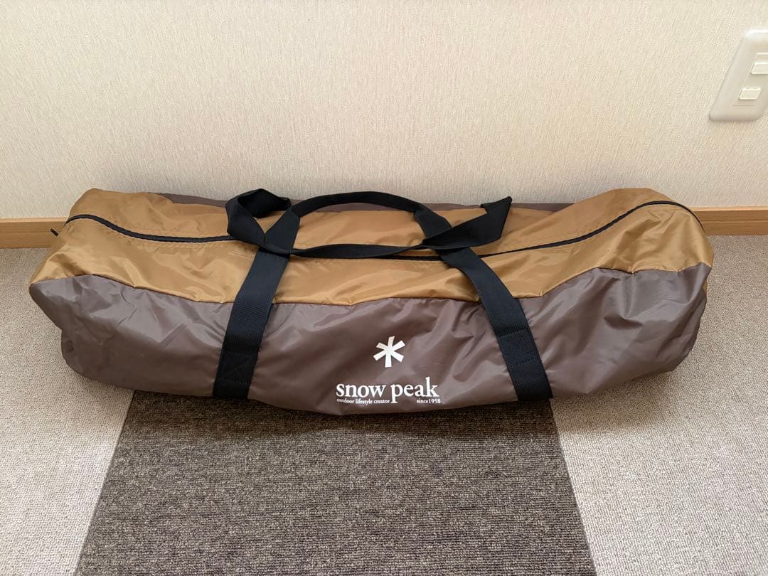 【未使用】スノーピーク エントリーパックTT 専用マットシートセット