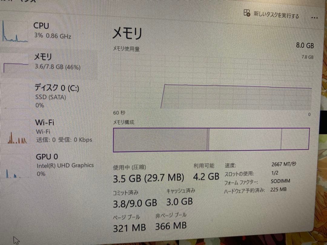 ミニPC Windows11 4K出力対応 WiFi Bluetooth内蔵