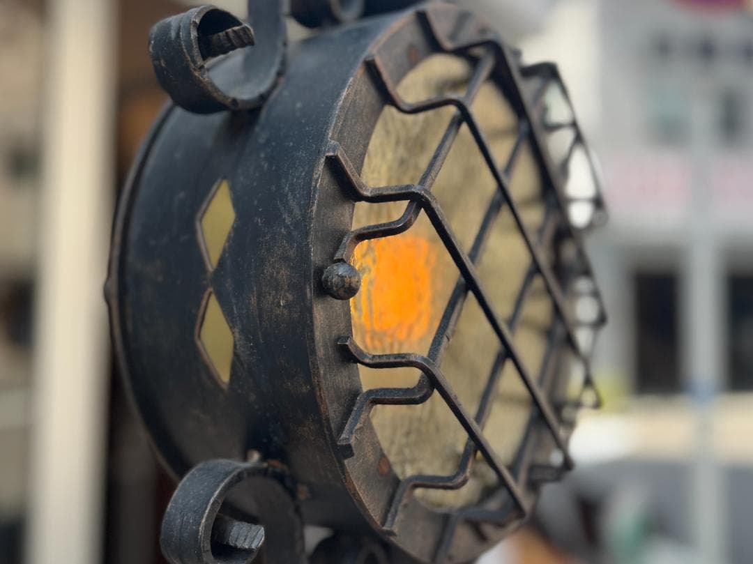 1点モノ☆アンティーク風／フロアランプ／街灯風／スチームパンク／ヴィンテージ風