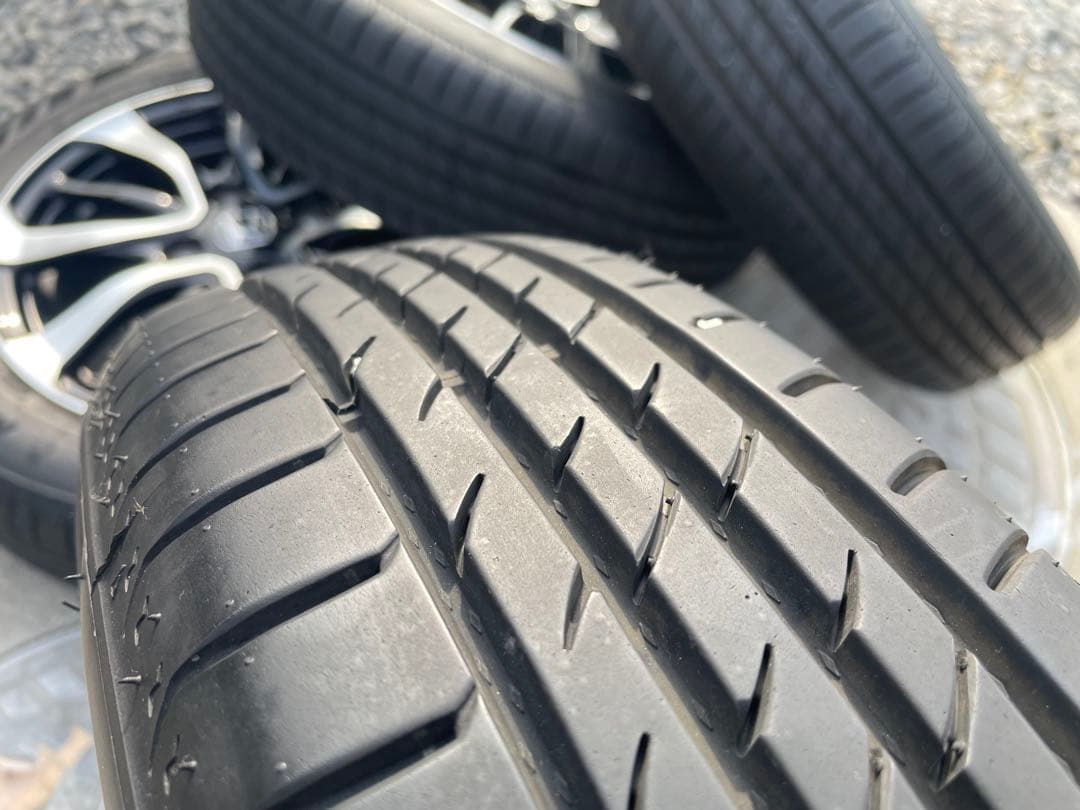 超バリ山タイヤ付 JF3純正 アルミホイール 4本155/65R14 N-BOX