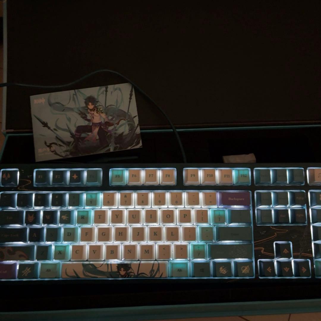 原神 魈 キーボード 緑軸