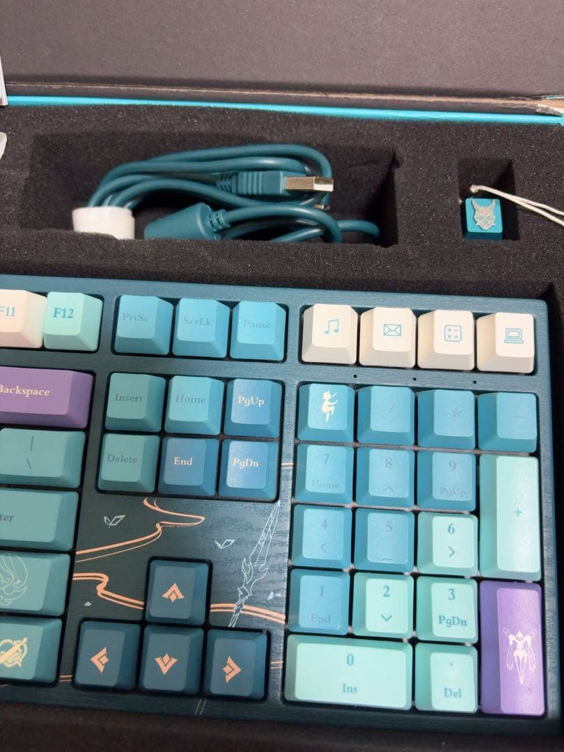 原神 魈 キーボード 緑軸